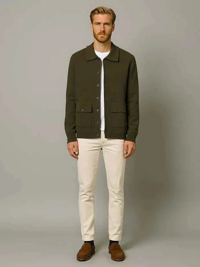 Veste en laine pour hommes Design élégant
