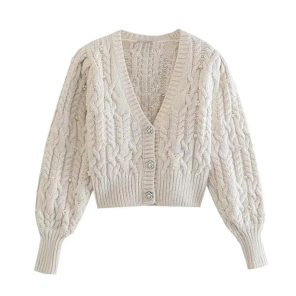 Cardigan tendance style vintage