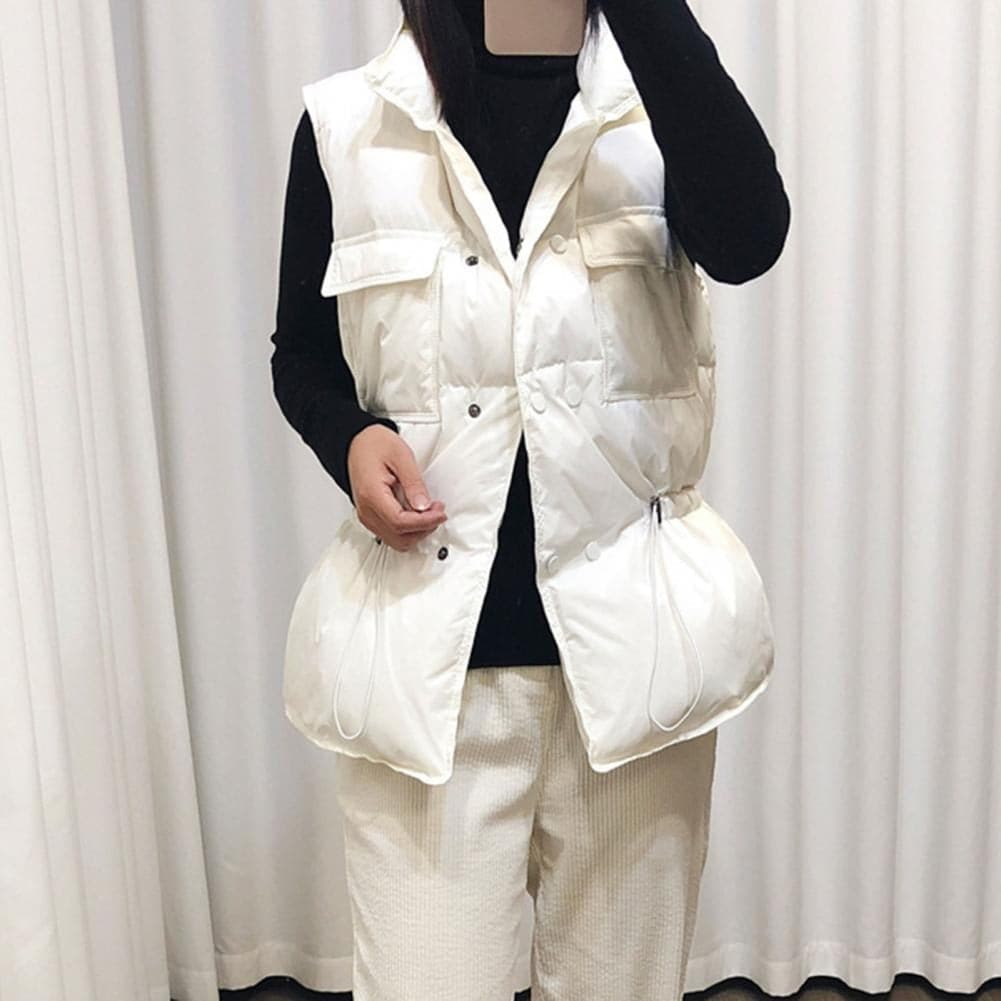 Gilet matelassé pour femme Col haut Pratique