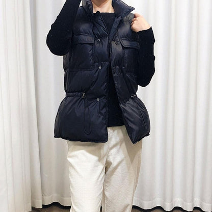 Gilet matelassé pour femme Col haut Pratique