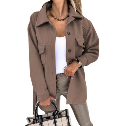Veste décontractée moderne en coton pour femmes