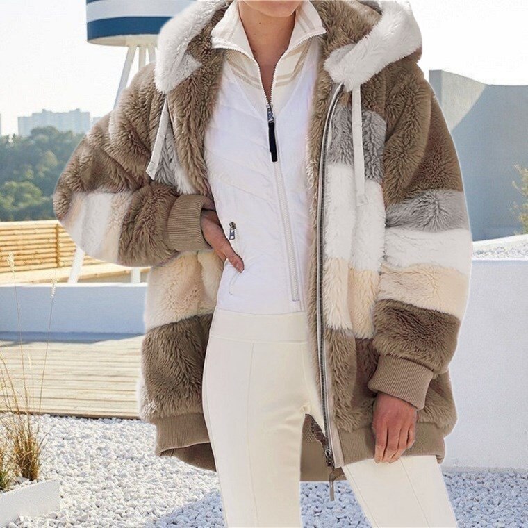 Veste polaire femme Douce & Chaude Entièrement zippée