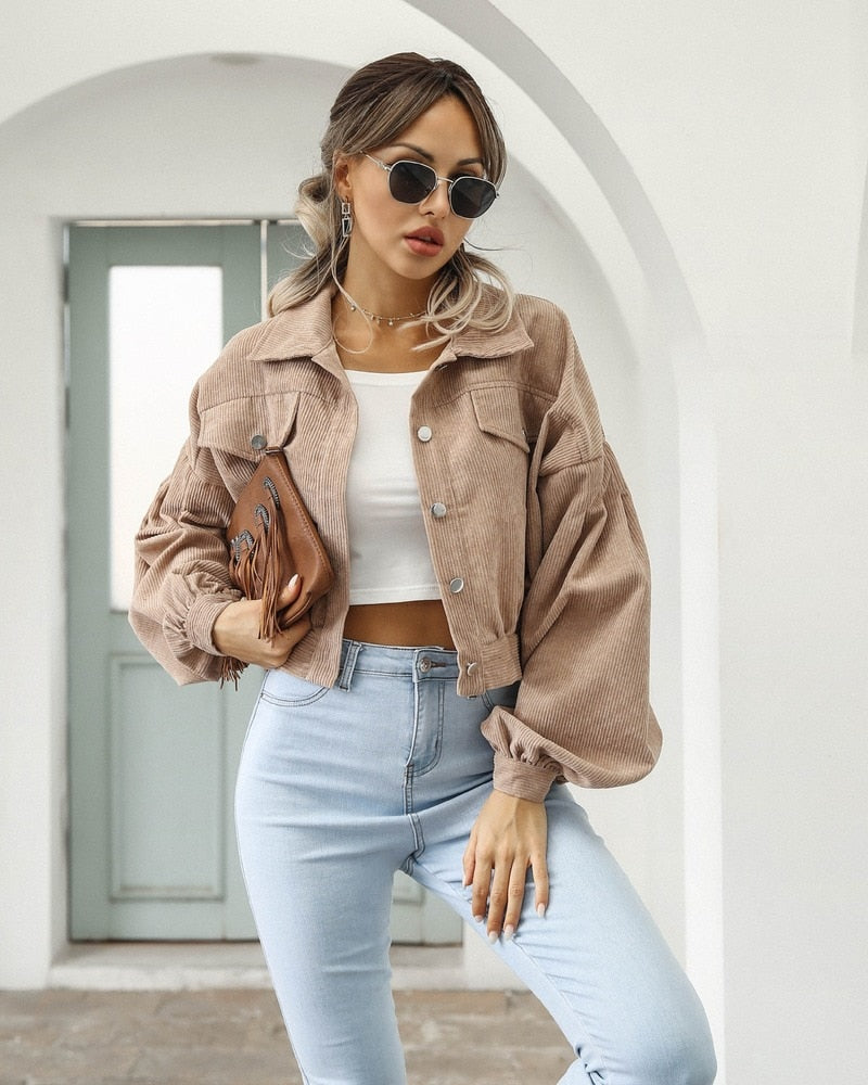 Veste pour femme Manches larges Style moderne