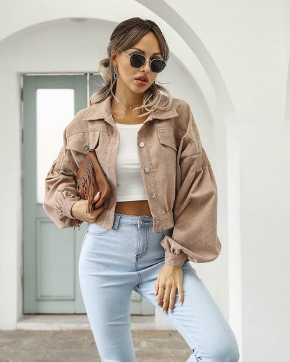 Veste pour femme Manches larges Style moderne