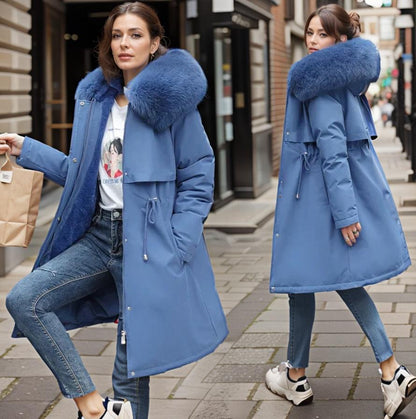 Manteau d'hiver femme chaud déperlant