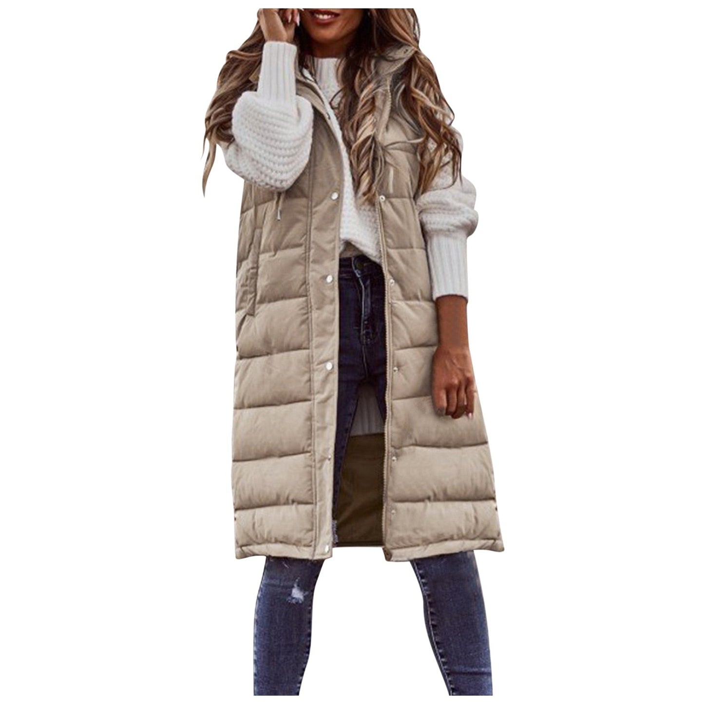 Veste d'hiver femme chaude et élégante