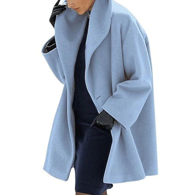 Veste d'hiver femme laine élégante