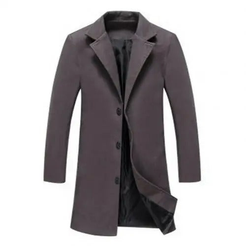 Manteau en laine pour hommes Chaud Automne Hiver