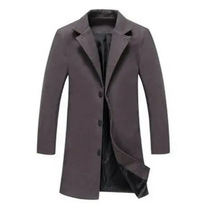 Manteau en laine pour hommes Chaud Automne Hiver