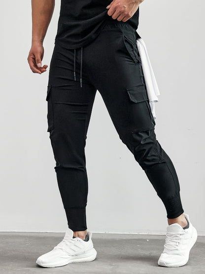 Jogger cargo homme confortables avec poches