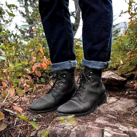 Bottes rétro pour hommes style vintage