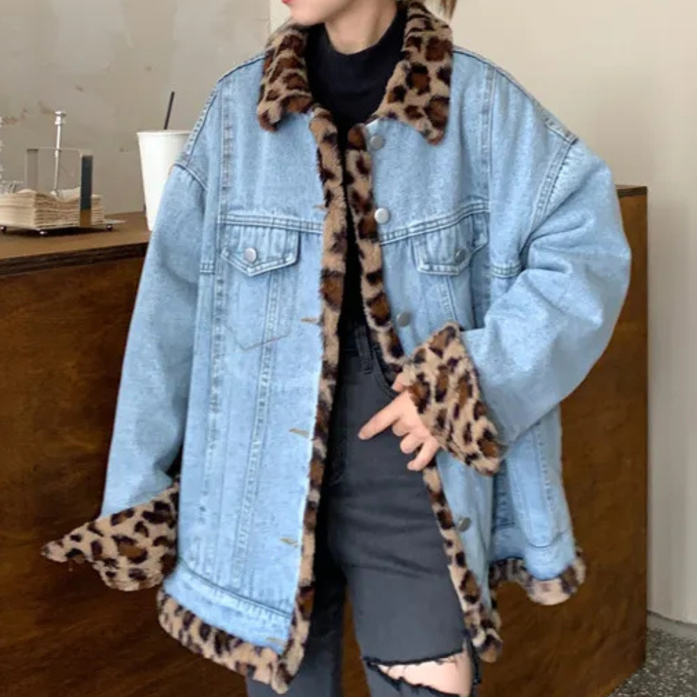 Veste en jean tendance pour femme automne