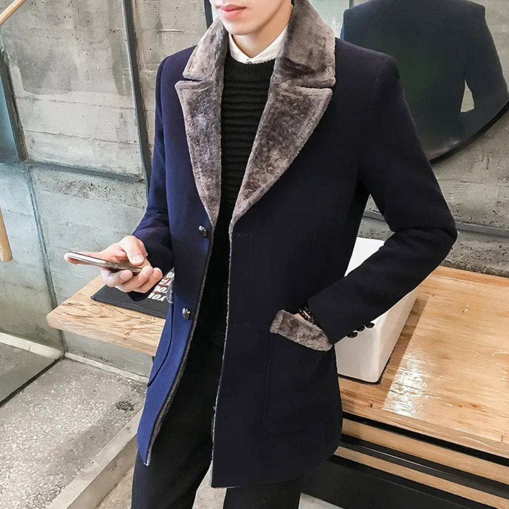 Parka moderne pour homme Veste d'extérieur stylée