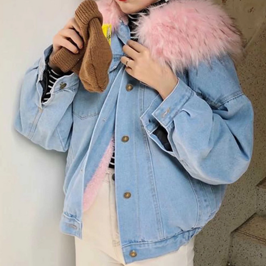 Stylische Damen Winterjacke Elegantes Design - IdealeKleiden