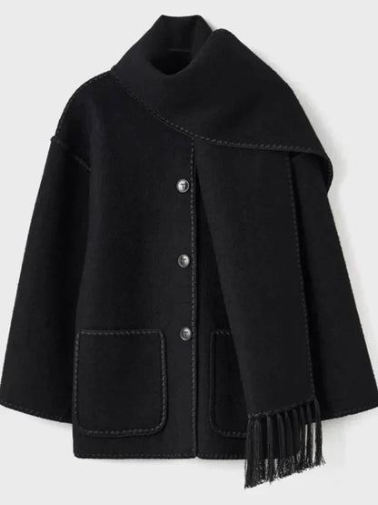 Veste d'hiver élégante pour femme, moderne