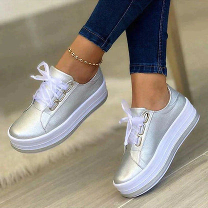 Baskets femme sport chic