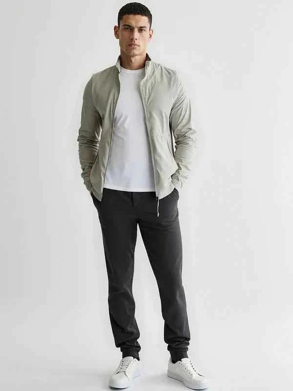 Veste d'hiver pour hommes, fermeture éclair