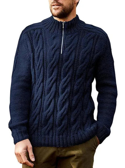Pull Homme Col Roulé Court Moderne