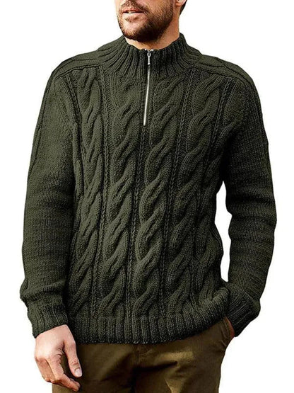 Pull Homme Col Roulé Court Moderne