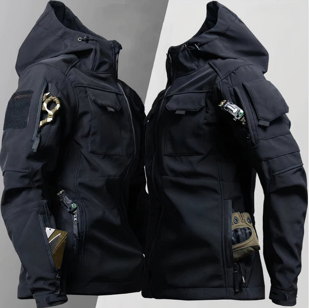 Taktische Outdoor-Jacke Kapuze Herren - IdealeKleiden